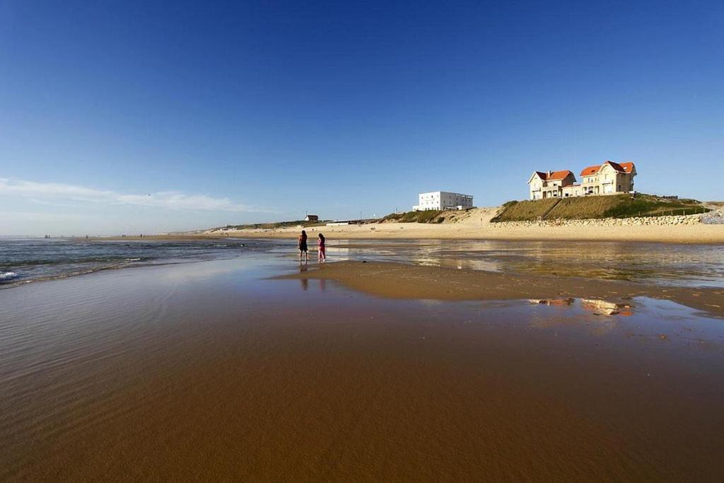 Biscarrosse Duplex Classe 2 Etoiles Avec Parking Privatif Pour 6 Personnes Esterno foto
